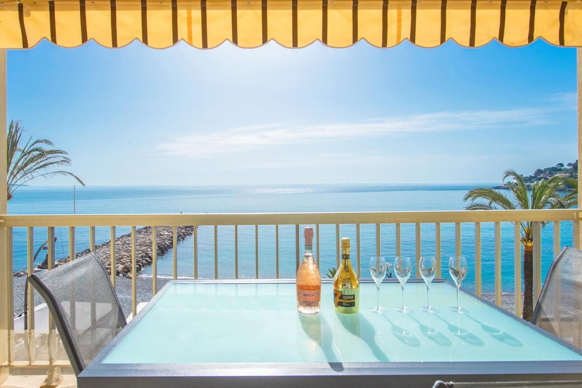 Roquebrune Plage - Terrace Splendid Sea View - BW 외부 사진
